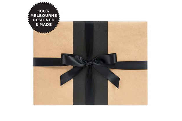 Inky Co Wrap - Brown Kraft | Flywheel | Stationery | Tasmania