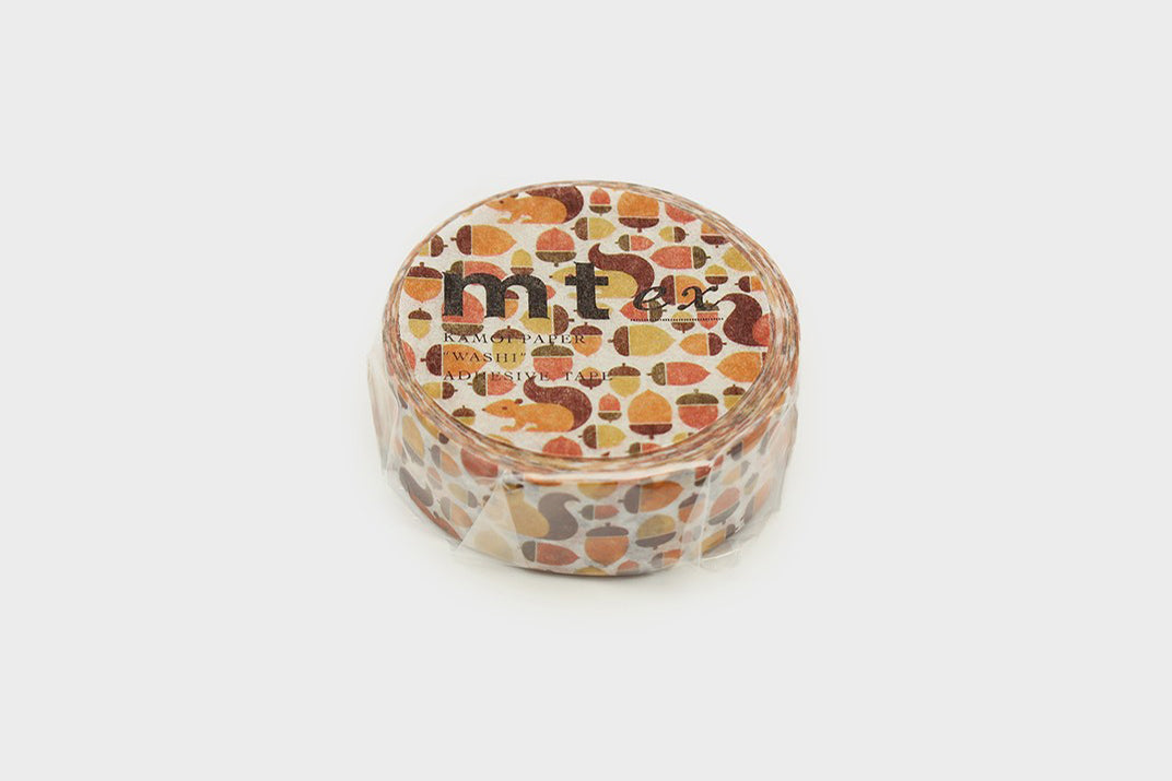 MT Masking Tape - Squirrel and Acorn | Flywheel | Stationery | Tasmania