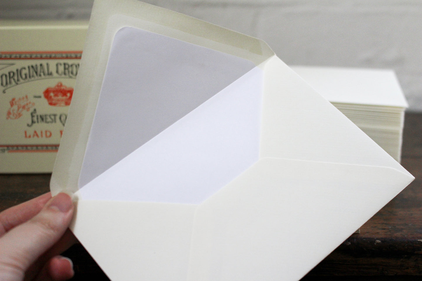 Crown Mill C6 Envelopes - Cream | Flywheel | Stationery | Tasmania