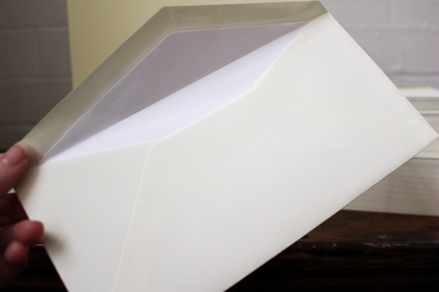 Crown Mill Large Writing Set - Cream | Flywheel | Stationery | Tasmania