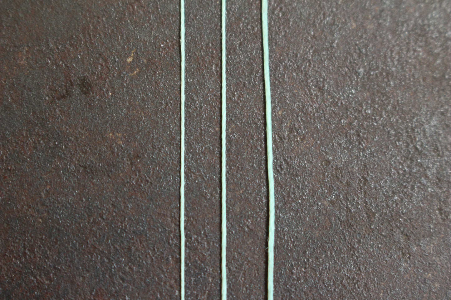 Sajou Waxed Cable Linen on Card 10m - Jade | Flywheel | Stationery | Tasmania