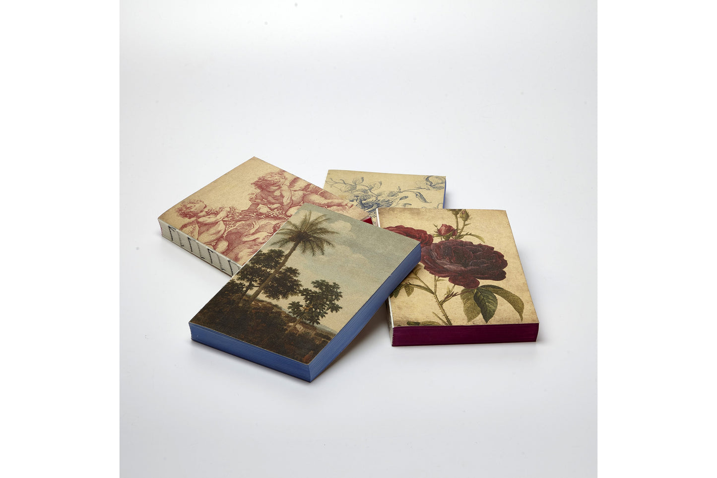 Slow Design Canvas Notebook - Blue Passionflower | Flywheel | Stationery | Tasmania