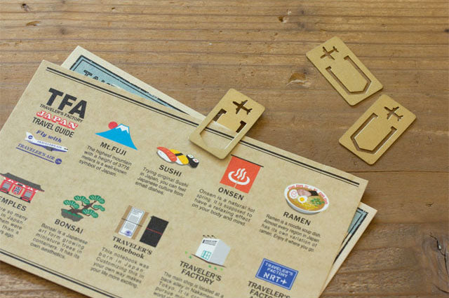 Traveler's Factory Brass Clip Airplane | Flywheel | Stationery | Tasmania