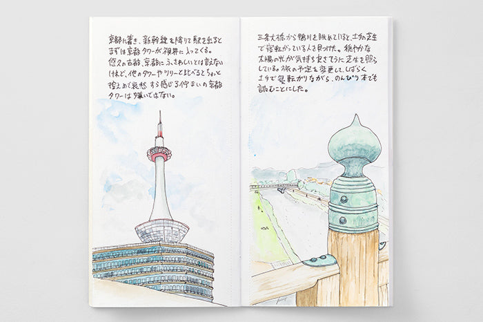 Traveler's Company Regular Notebook Refill - 027 Watercolor Paper | Flywheel | Stationery | Tasmania