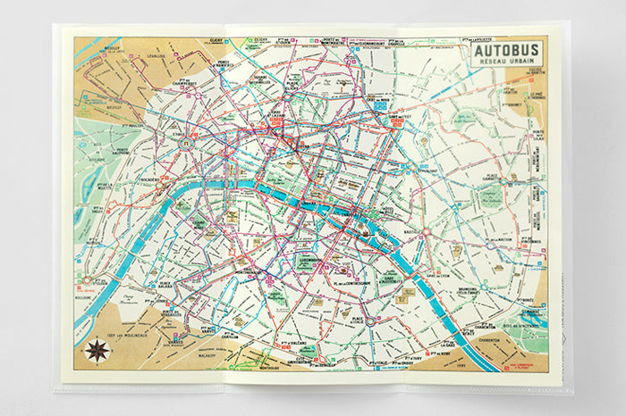 Traveler's Company Regular Notebook Refill - 029 Three-fold File | Flywheel | Stationery | Tasmania