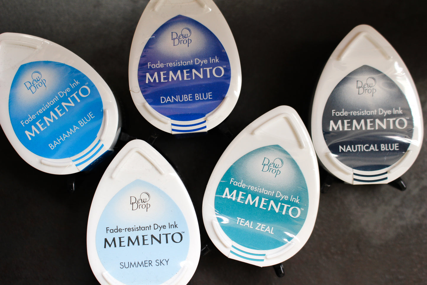 Tsukineko Dew Drop Ink Pad - Bahama Blue | Flywheel | Stationery | Tasmania