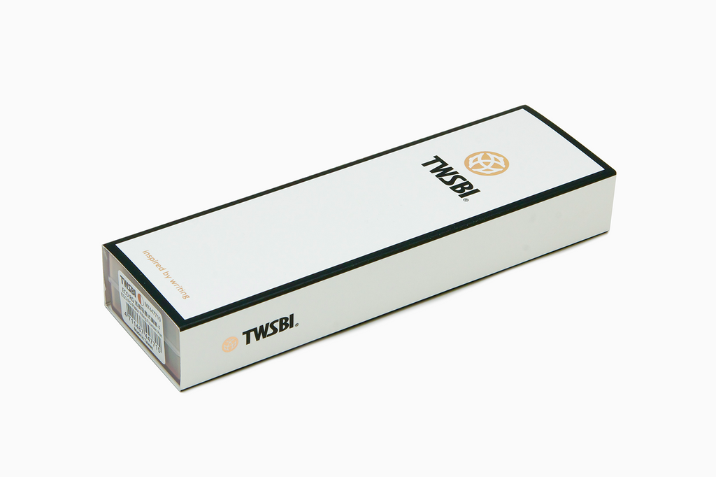 TWSBI Eco Rose Gold Fountain Pen - White | Flywheel | Stationery | Tasmania