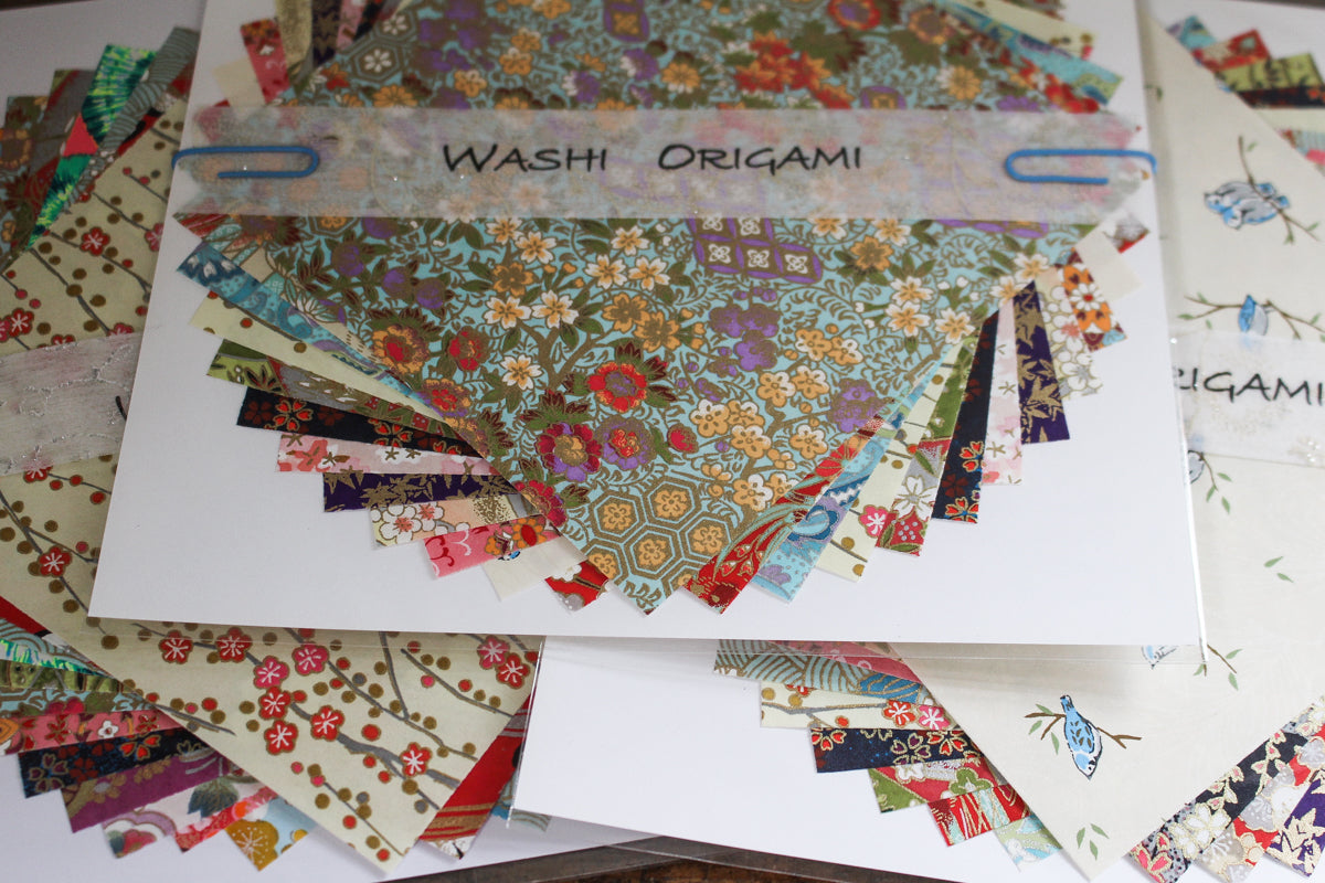 Origami 7.5x7.5cm, 100 sheets Pack - Yuzen Washi – washimarket