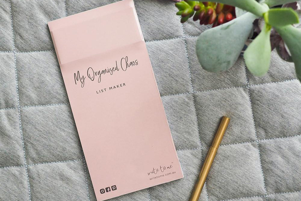 Write To Me List Maker | Flywheel | Stationery | Tasmania