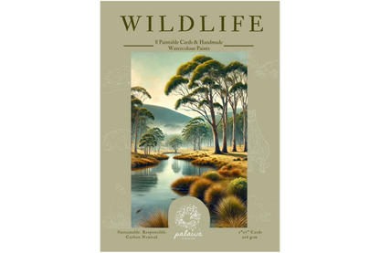 Palawa Pigments Watercolour Paintable Pad - Wildlife | Flywheel | Stationery | Tasmania