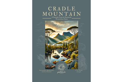 Palawa Pigments Watercolour Paintable Pad - Cradle Mountain | Flywheel | Stationery | Tasmania