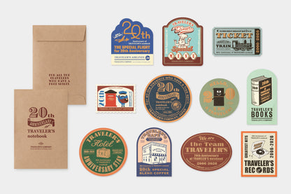 COMING SOON Traveler's Company 20th Anniversary Limited Customisation Set | Flywheel | Stationery | Tasmania