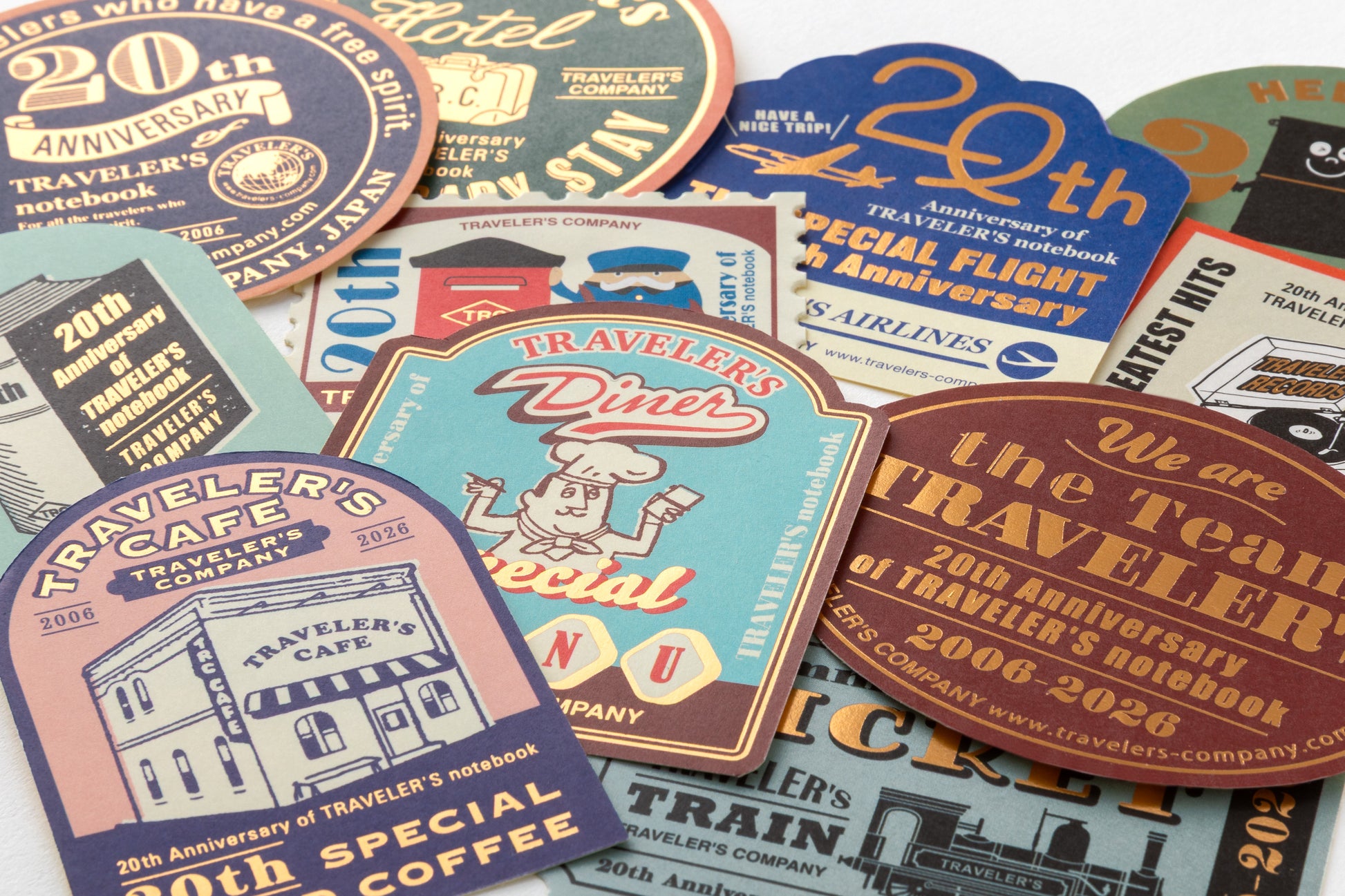COMING SOON Traveler's Company 20th Anniversary Limited Customisation Set | Flywheel | Stationery | Tasmania
