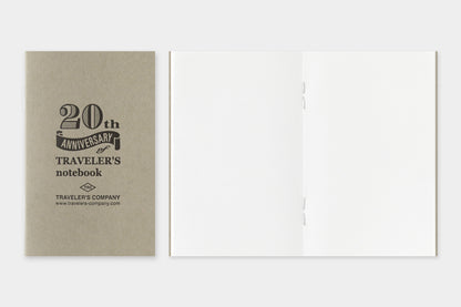 Traveler's Company 20th Anniversary Limited Card Size Set - Black | Flywheel | Stationery | Tasmania