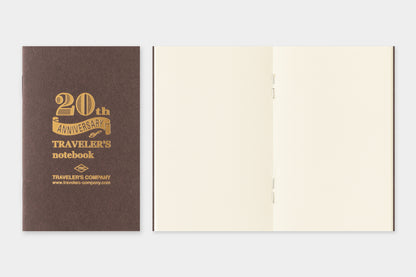Traveler's Company 20th Anniversary Limited Card Size Set - Black | Flywheel | Stationery | Tasmania