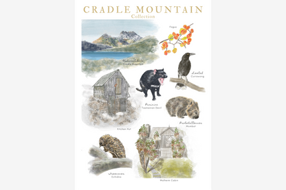 Palawa Pigments Watercolour Paintable Pad - Cradle Mountain | Flywheel | Stationery | Tasmania