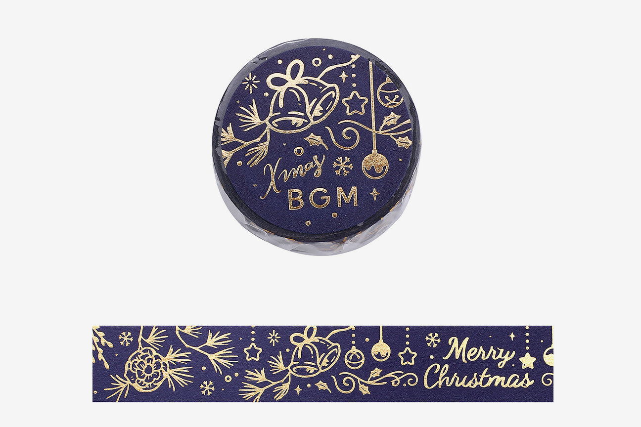 BGM Masking Tape - Shining Christmas | Flywheel | Stationery | Tasmania