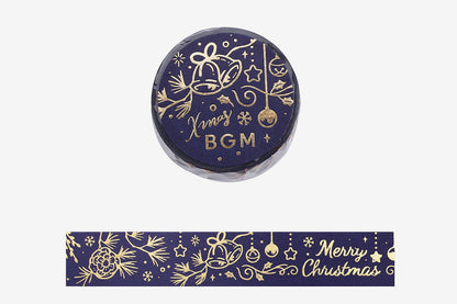 BGM Masking Tape - Shining Christmas | Flywheel | Stationery | Tasmania