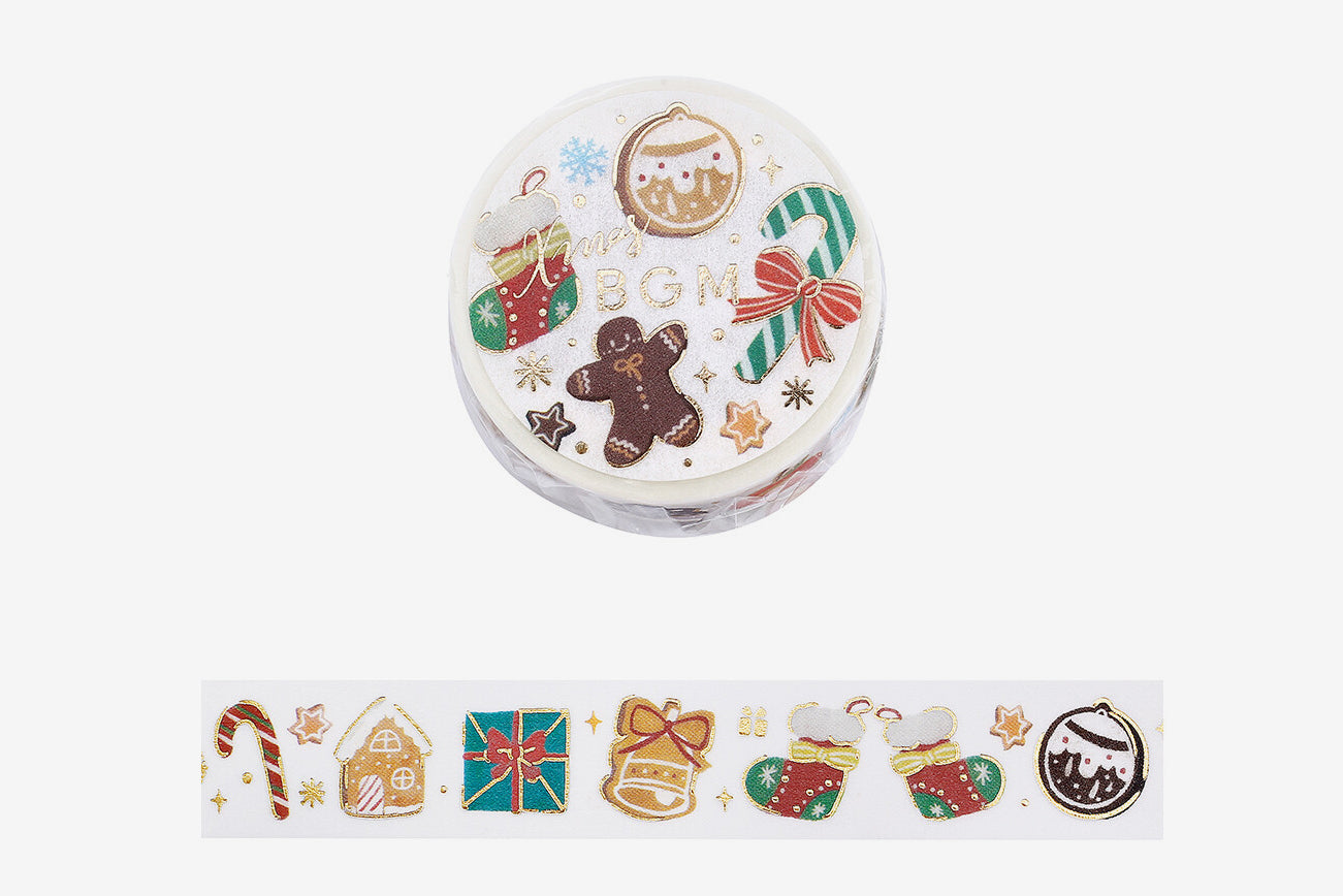 BGM Masking Tape - Little Christmas | Flywheel | Stationery | Tasmania