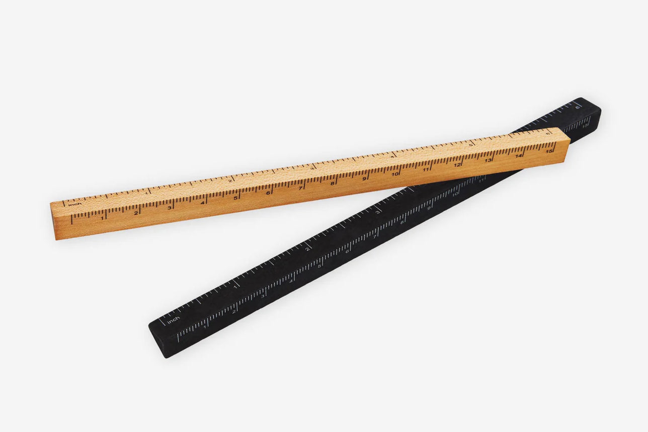 E+M Prisma Ruler - Maple | Flywheel | Stationery | Tasmania