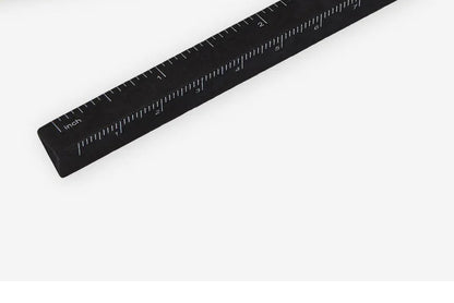 E+M Prisma Ruler - Black | Flywheel | Stationery | Tasmania