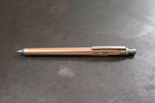 OHTO GS01-G5 Ballpoint Pen - Gold | Flywheel | Stationery | Tasmania