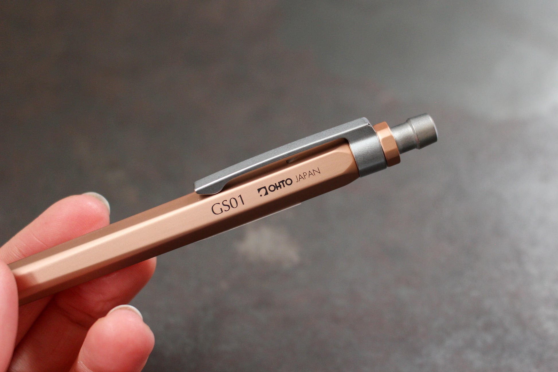 OHTO GS01-G5 Ballpoint Pen - Gold | Flywheel | Stationery | Tasmania