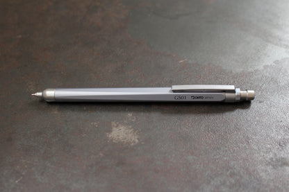 OHTO GS01-G5 Ballpoint Pen - Silver | Flywheel | Stationery | Tasmania