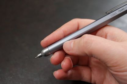 OHTO GS01-G5 Ballpoint Pen - Silver | Flywheel | Stationery | Tasmania