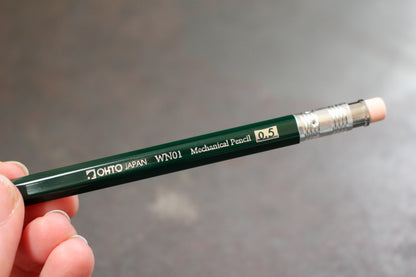 OHTO WN01 Mechanical Pencil - 0.5mm Green | Flywheel | Stationery | Tasmania