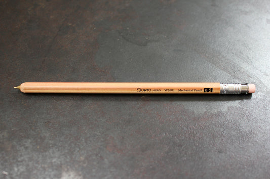 OHTO WN01 Mechanical Pencil - 0.5mm Natural | Flywheel | Stationery | Tasmania