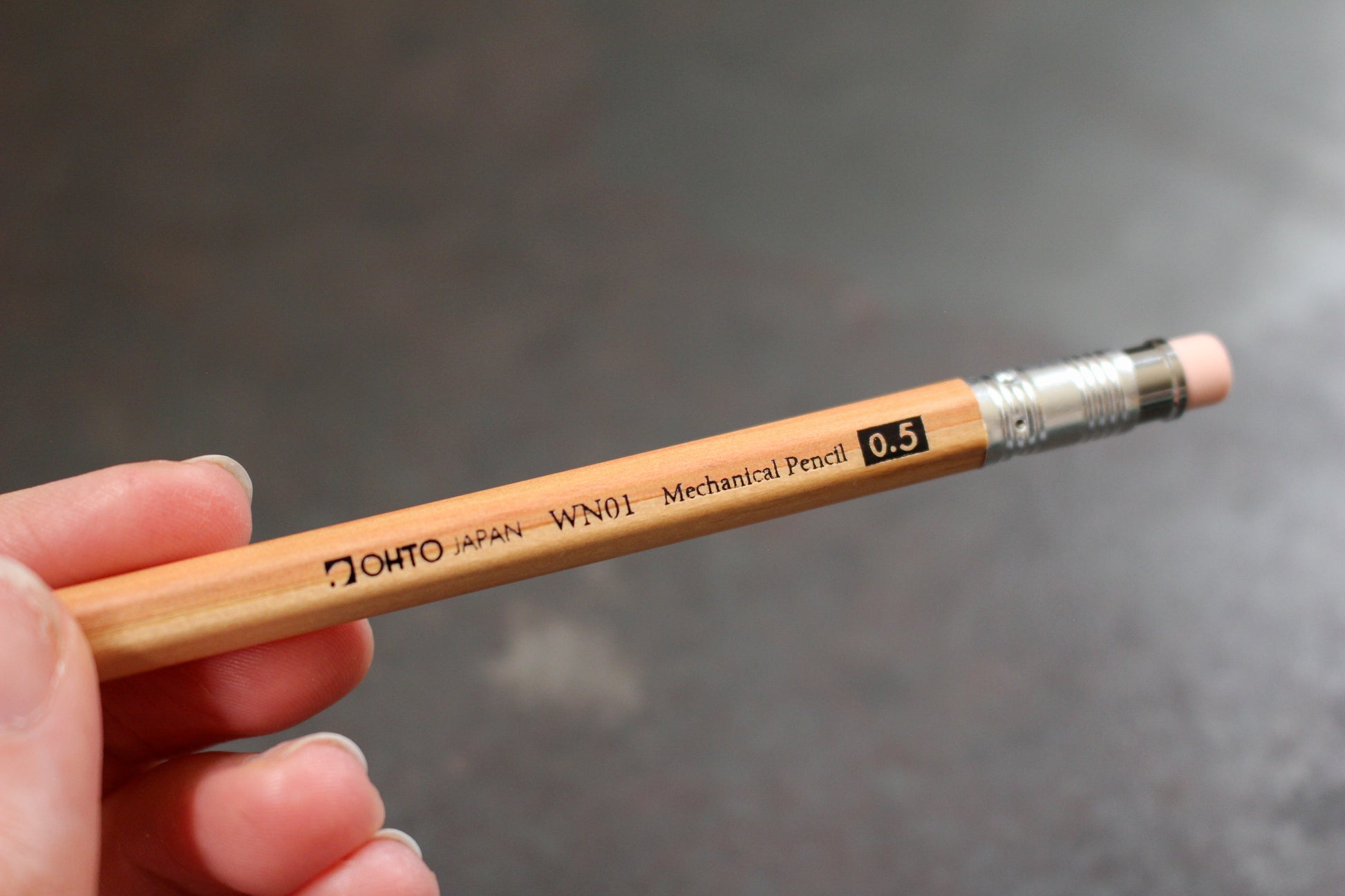 OHTO WN01 Mechanical Pencil - 0.5mm Natural | Flywheel | Stationery | Tasmania