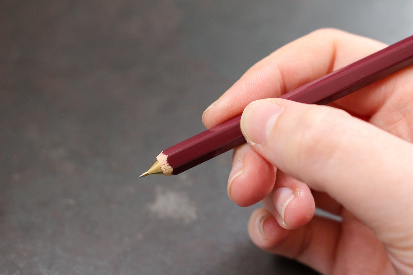 OHTO WN01 Mechanical Pencil - 0.5mm Wine Red | Flywheel | Stationery | Tasmania