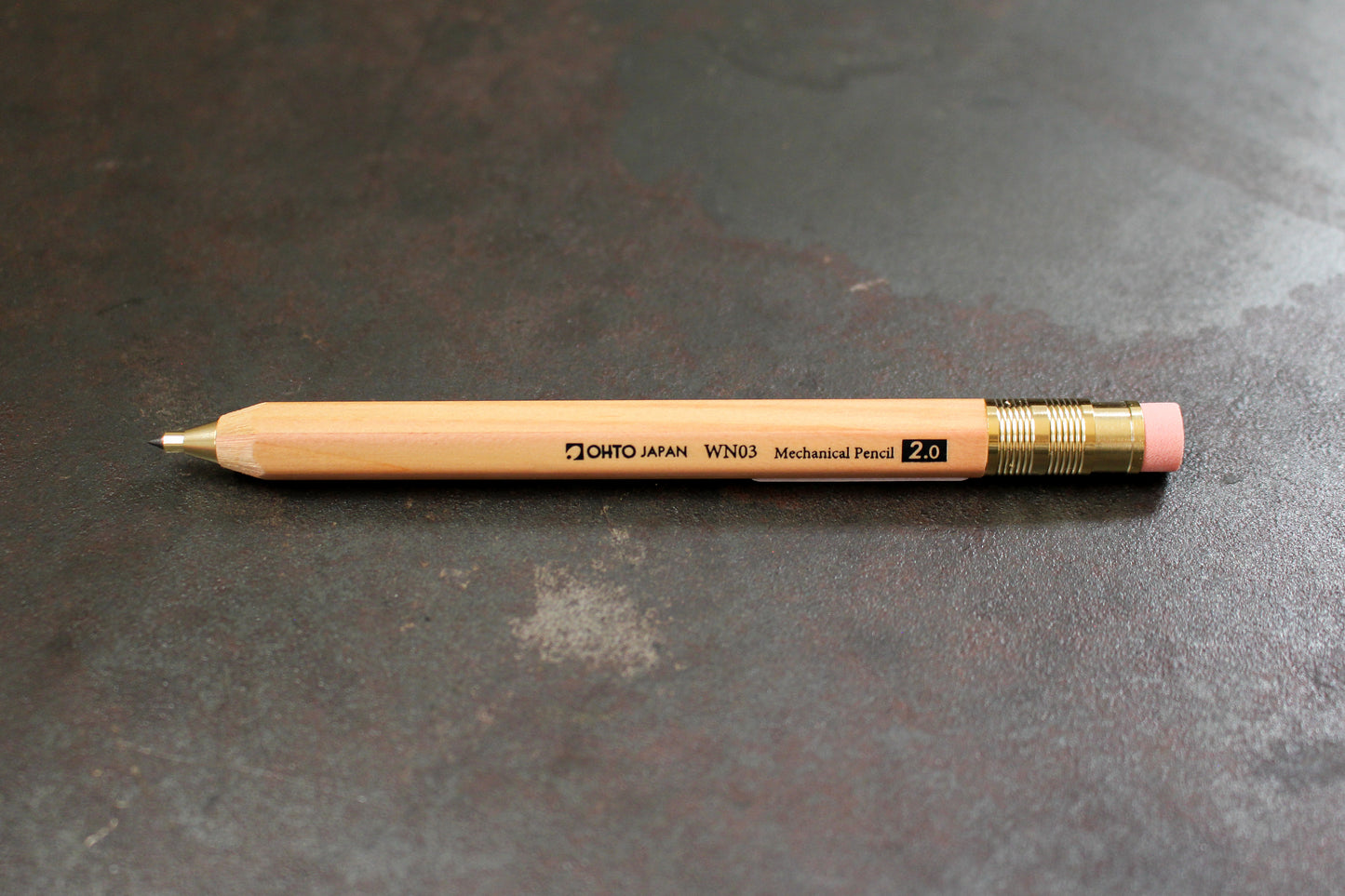 OHTO WN03 Mechanical Pencil - 2.0mm Natural | Flywheel | Stationery | Tasmania