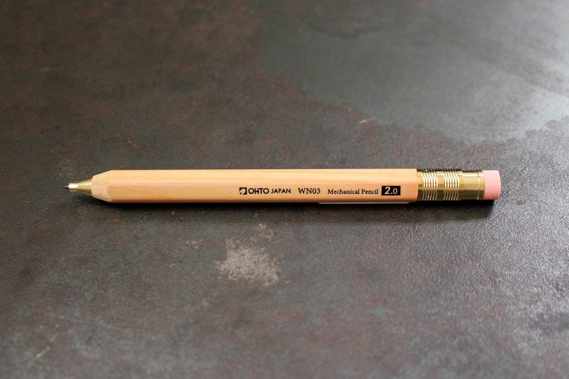 OHTO WN03 Mechanical Pencil - 2.0mm Natural | Flywheel | Stationery | Tasmania