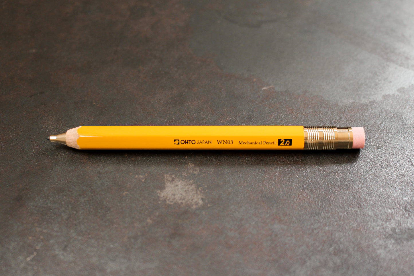 OHTO WN03 Mechanical Pencil - 2.0mm Yellow | Flywheel | Stationery | Tasmania