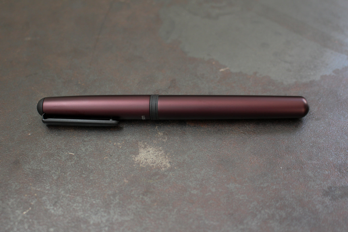 OHTO CR01 Ceramic Roller Pen - Matte Wine | Flywheel | Stationery | Tasmania