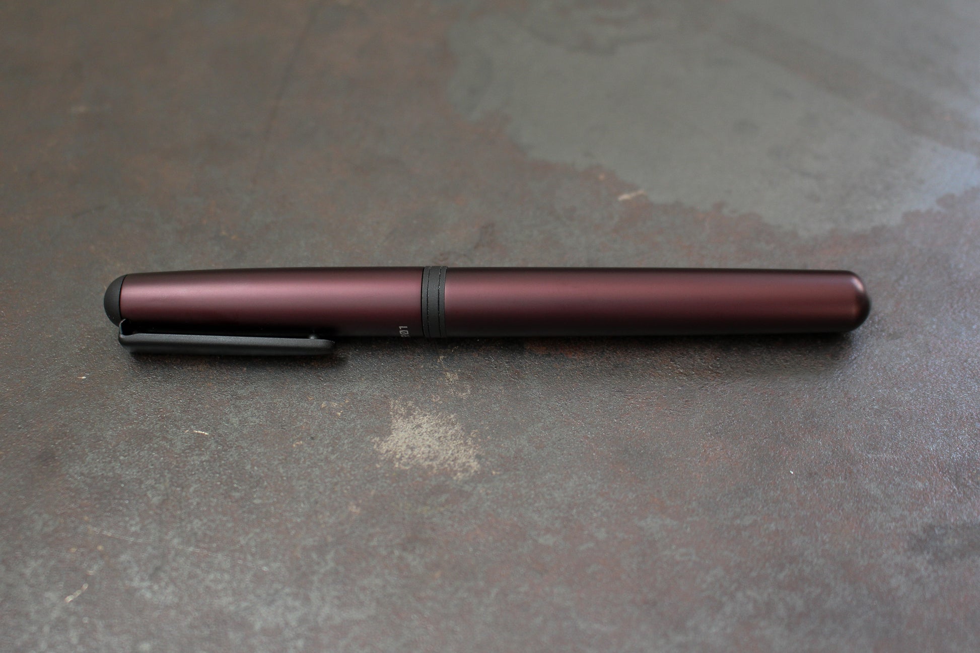 OHTO CR01 Ceramic Roller Pen - Matte Wine | Flywheel | Stationery | Tasmania
