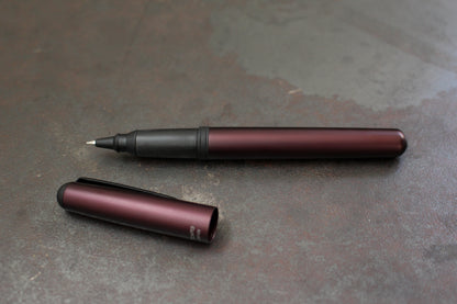 OHTO CR01 Ceramic Roller Pen - Matte Wine | Flywheel | Stationery | Tasmania