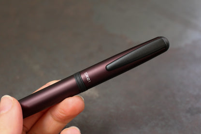 OHTO CR01 Ceramic Roller Pen - Matte Wine | Flywheel | Stationery | Tasmania