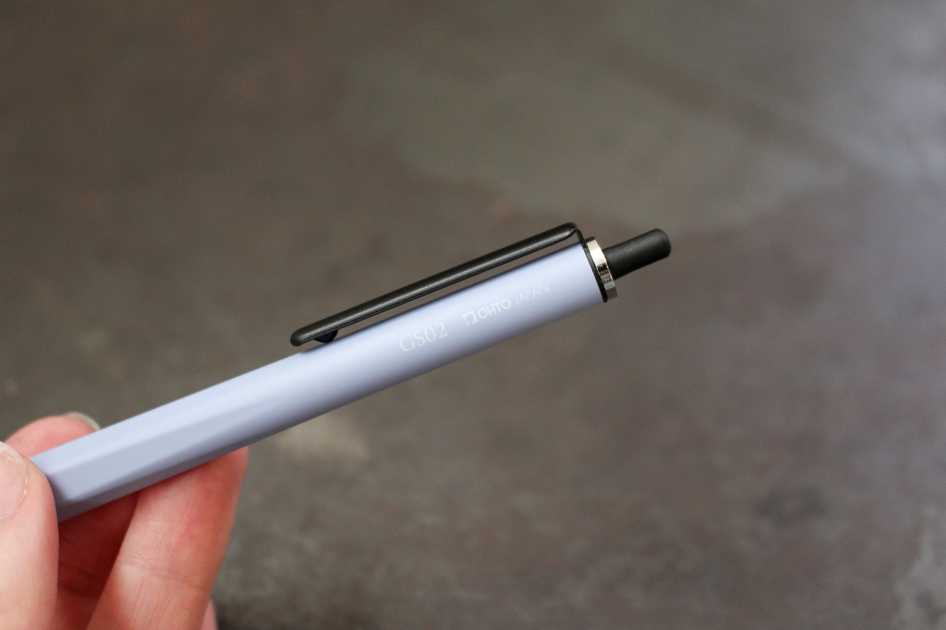 OHTO GS02 Roller Gel Pen - Dusty Blue | Flywheel | Stationery | Tasmania