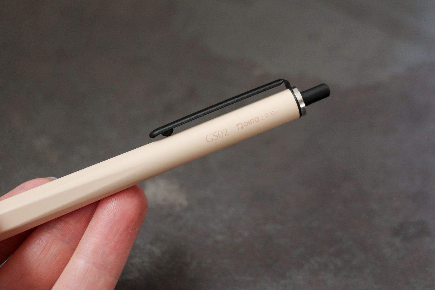 OHTO GS02 Roller Gel Pen - Light Amber | Flywheel | Stationery | Tasmania