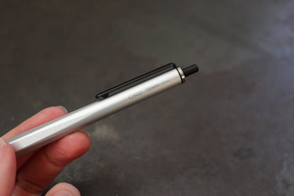 OHTO GS02 Roller Gel Pen - Silver Matte | Flywheel | Stationery | Tasmania