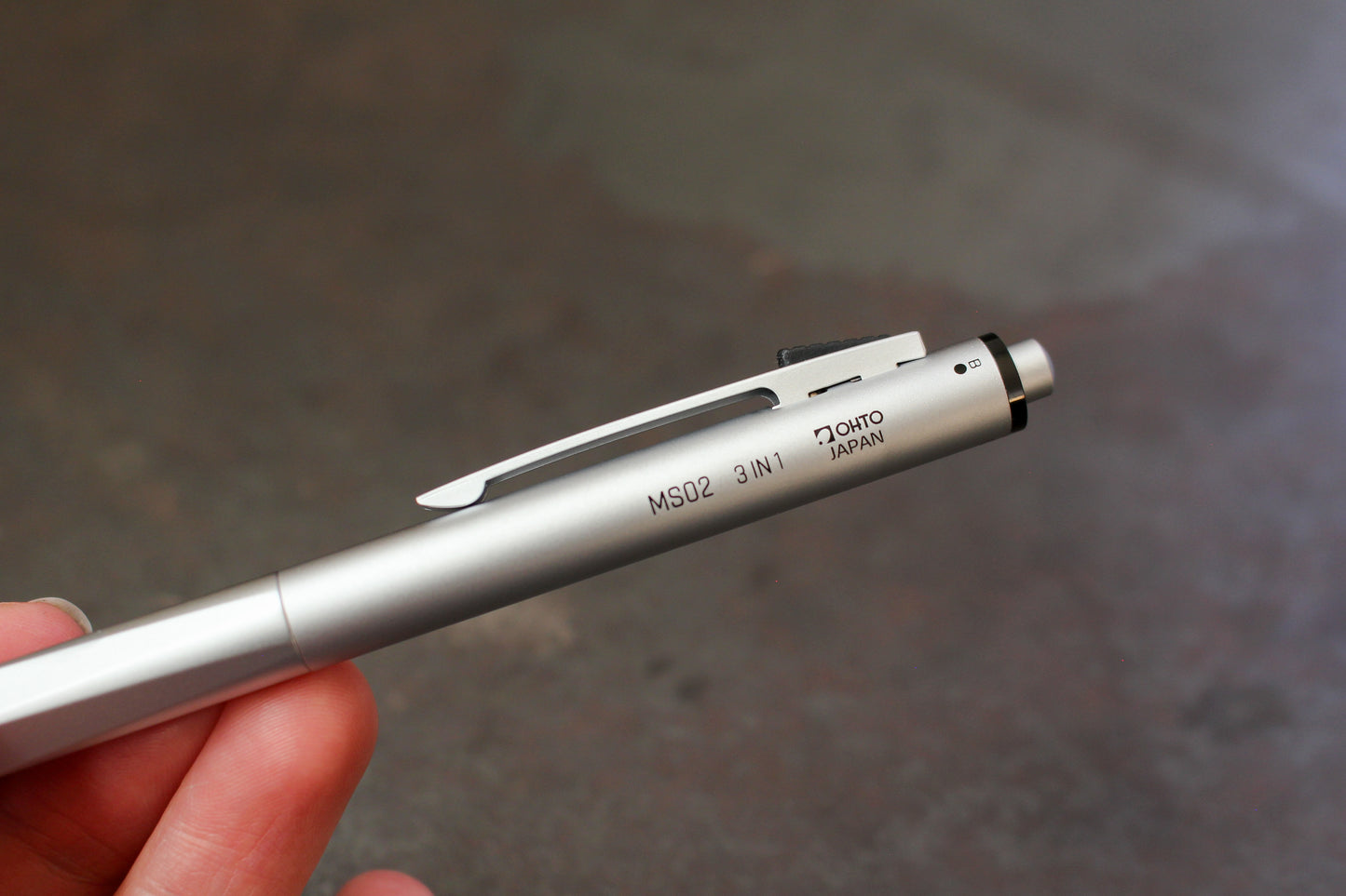 OHTO MS02 Multifunction Pen - Silver | Flywheel | Stationery | Tasmania