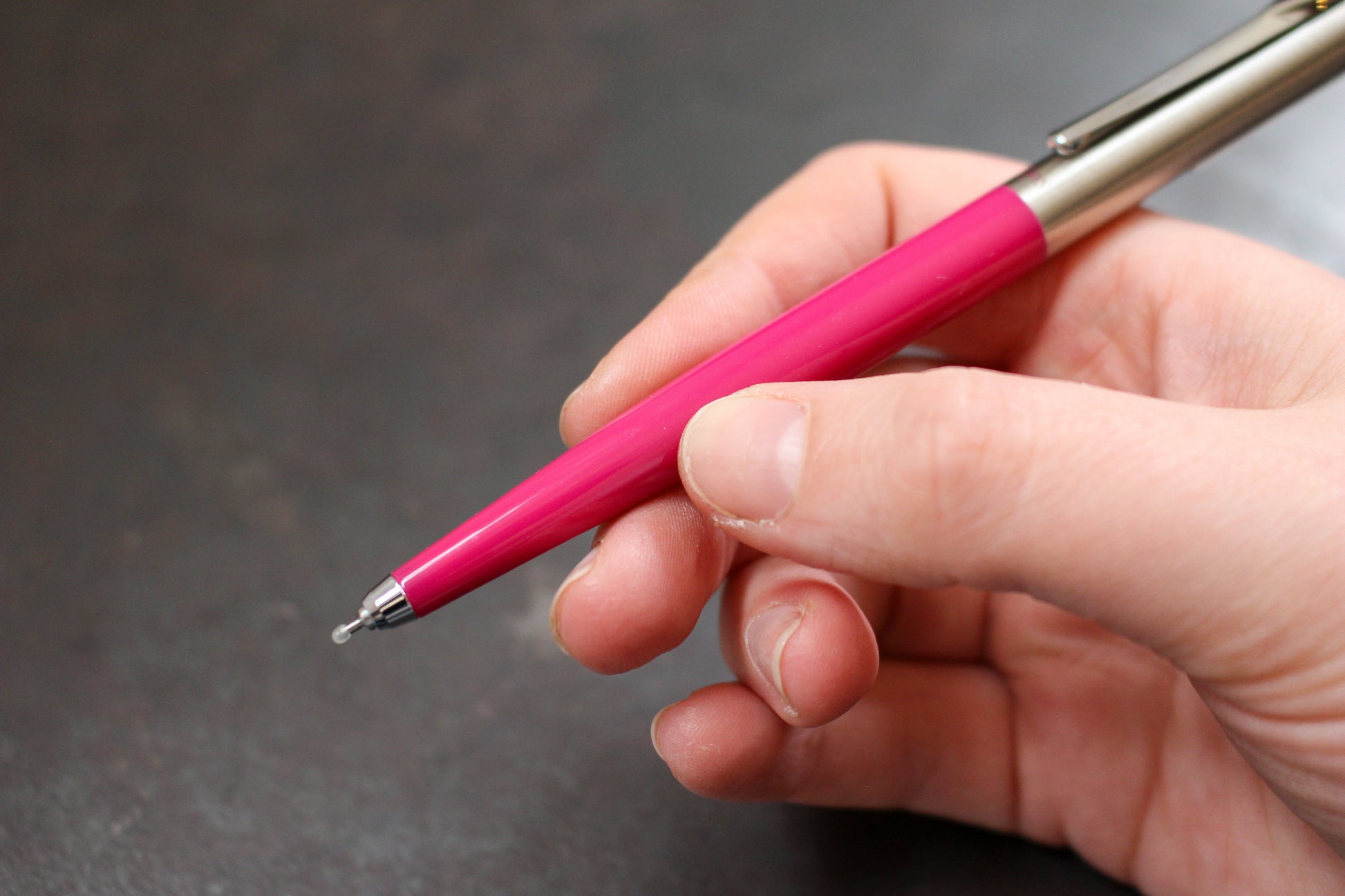 OHTO Rays Ballpoint Pen - Rose Pink | Flywheel | Stationery | Tasmania