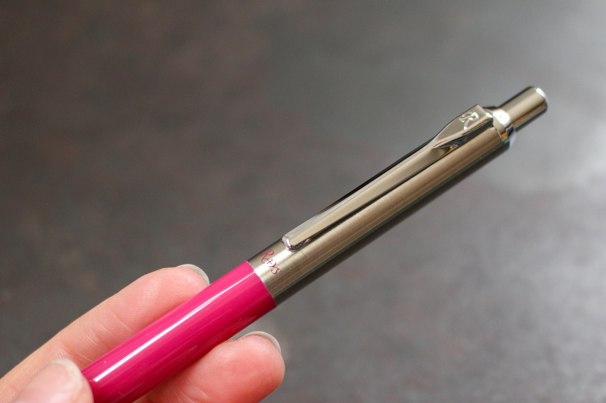 OHTO Rays Ballpoint Pen - Rose Pink | Flywheel | Stationery | Tasmania