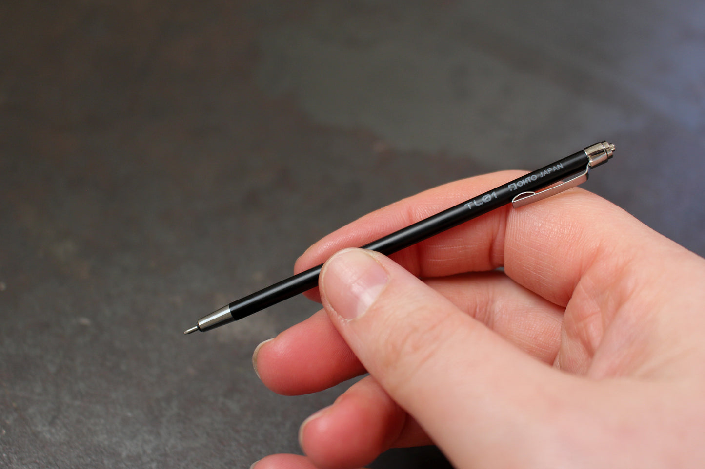 OHTO TL01 Ballpoint Pen - Black | Flywheel | Stationery | Tasmania