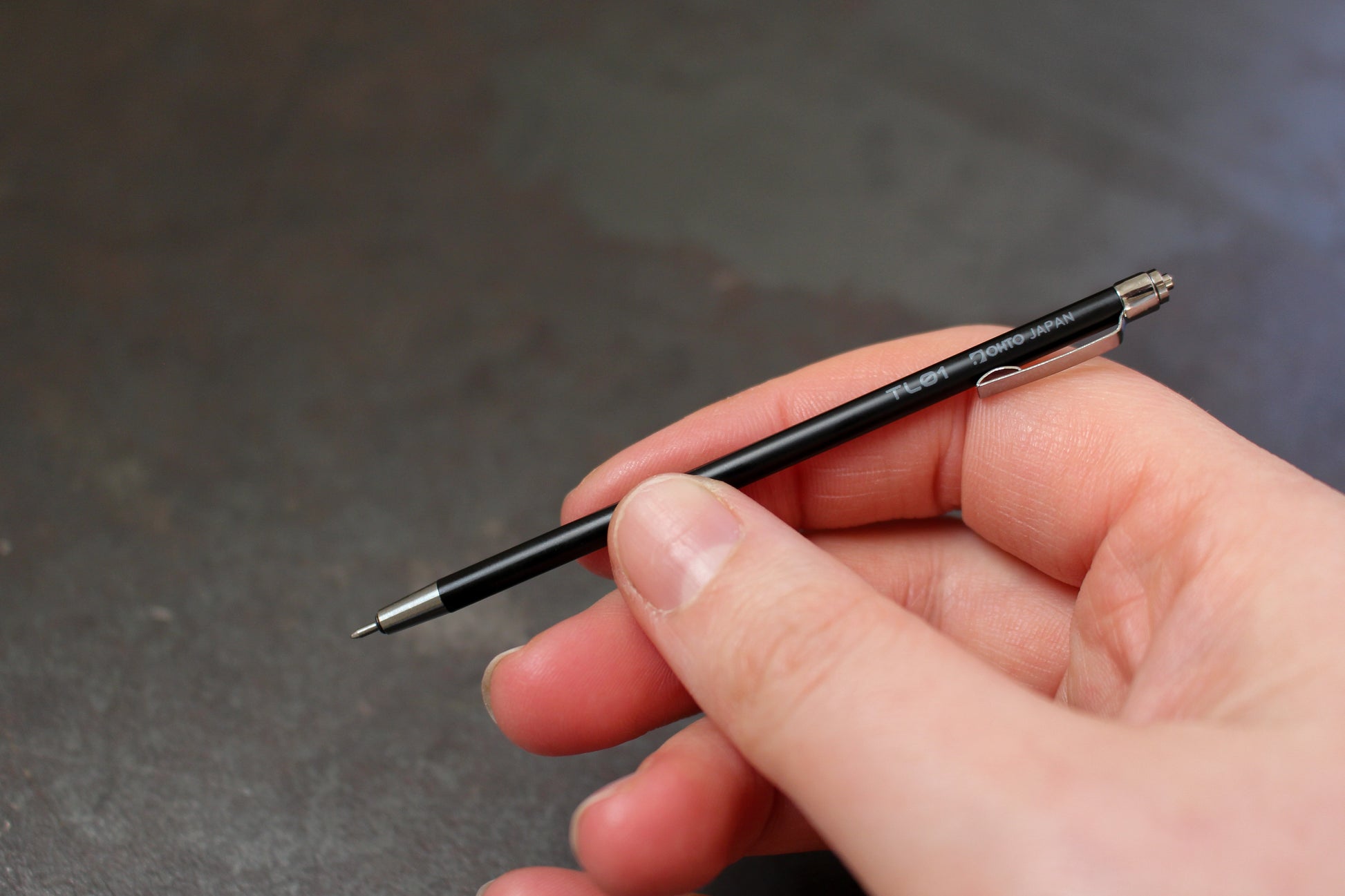 OHTO TL01 Ballpoint Pen - Black | Flywheel | Stationery | Tasmania
