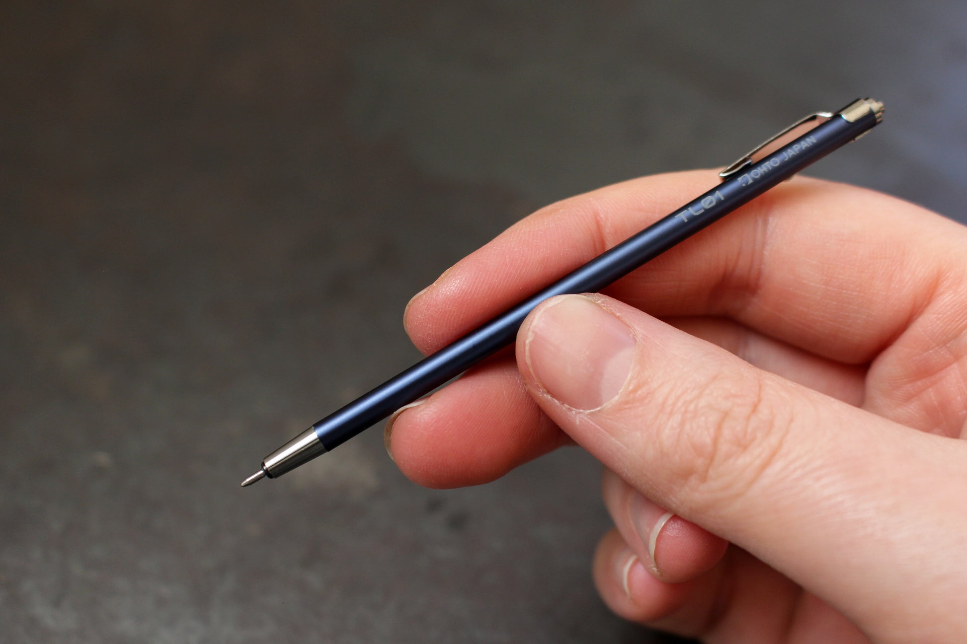 OHTO TL01 Ballpoint Pen - Navy | Flywheel | Stationery | Tasmania