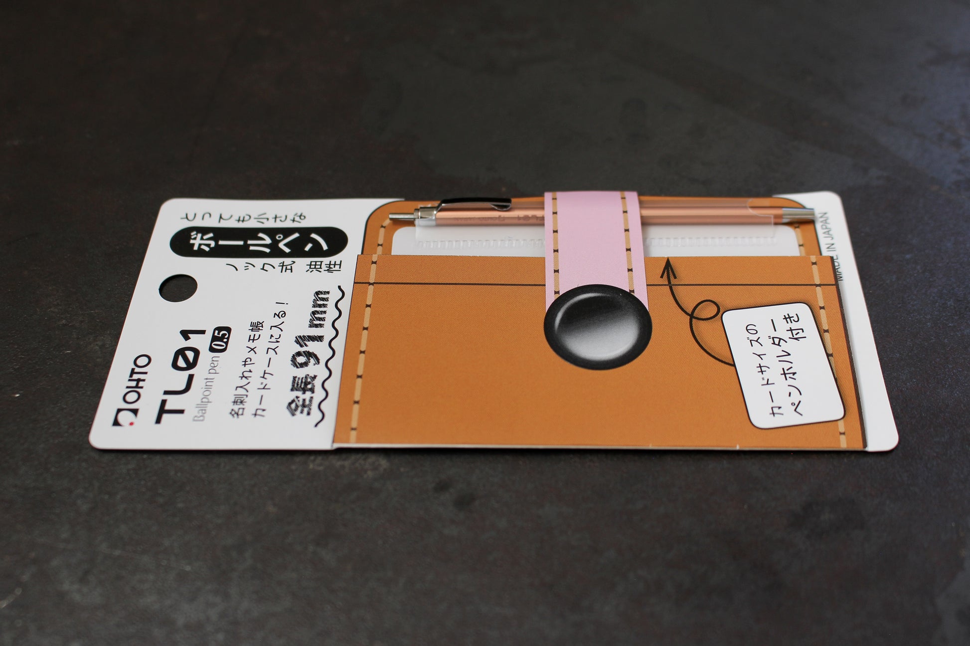 OHTO TL01 Ballpoint Pen - Pink | Flywheel | Stationery | Tasmania